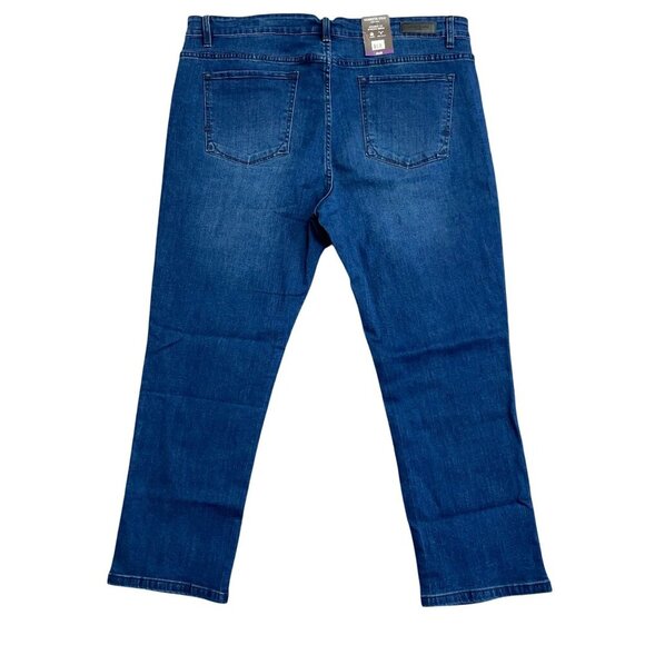 NEW Kenneth Cole Men's 40x29 Straight Fit Stretch Denim Jeans Blue Comfortable - Picture 4 of 9